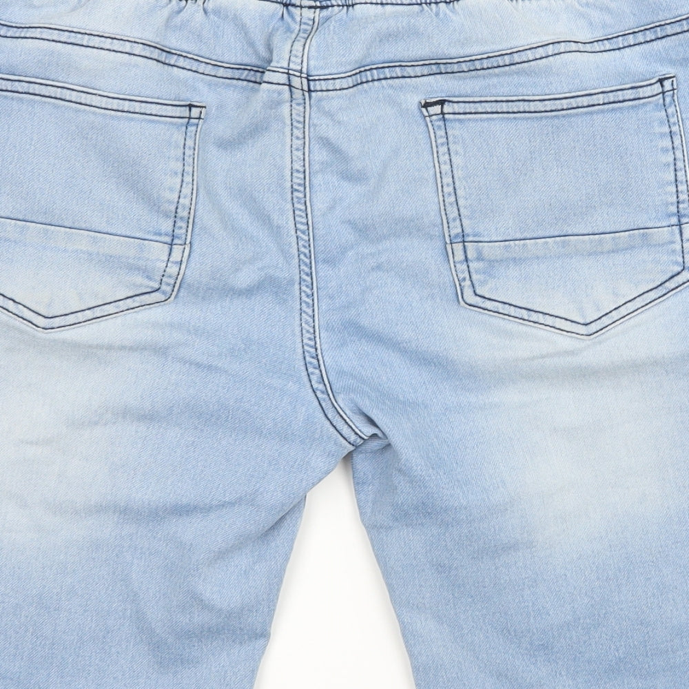 Denim & Co. Boys Blue  Denim Bermuda Shorts Size 13-14 Years