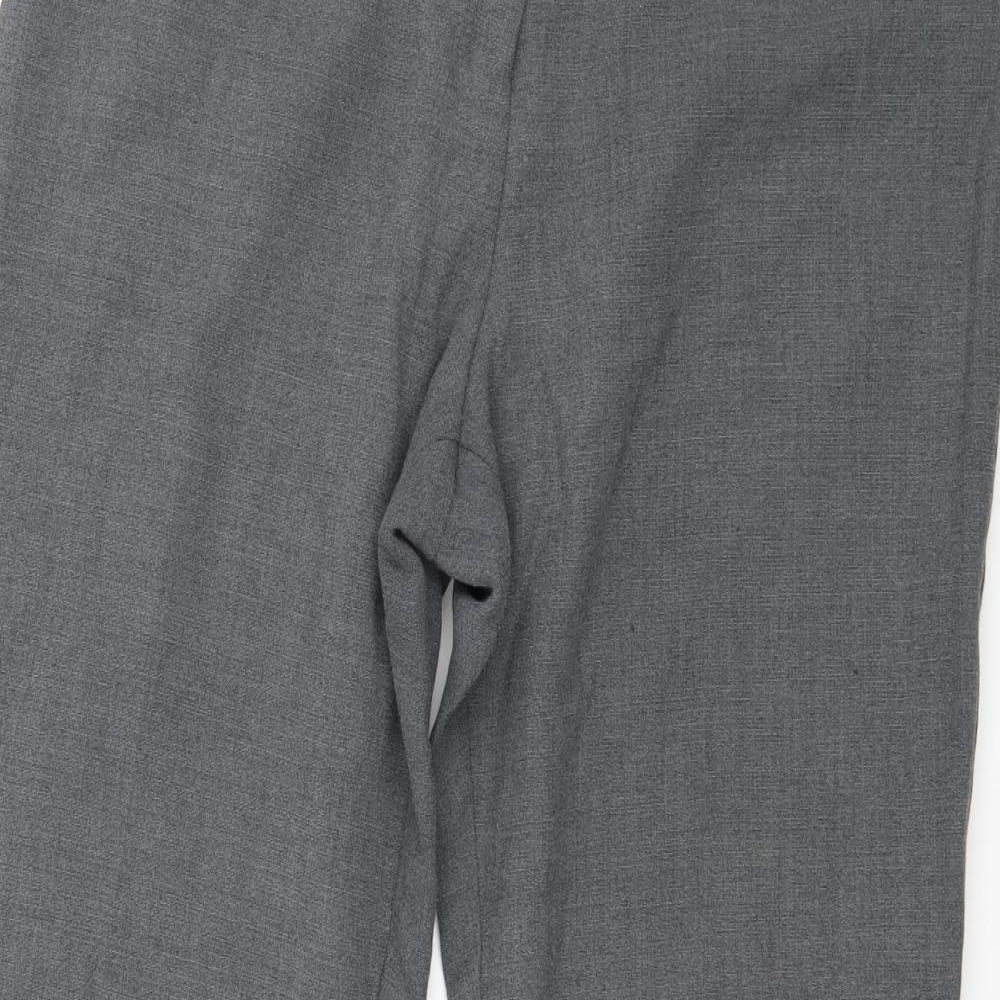 Marks and Spencer Womens Grey   Trousers  Size 14 L29 in