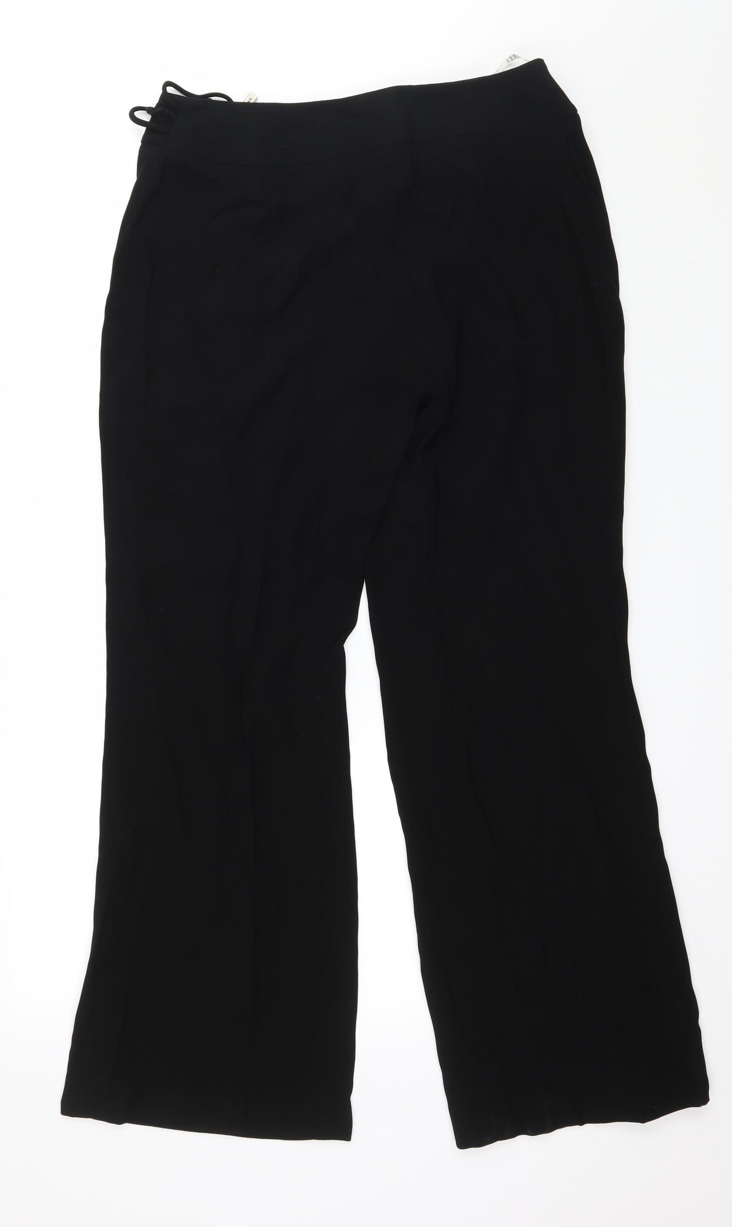 Precis Womens Black   Trousers  Size 14 L29 in