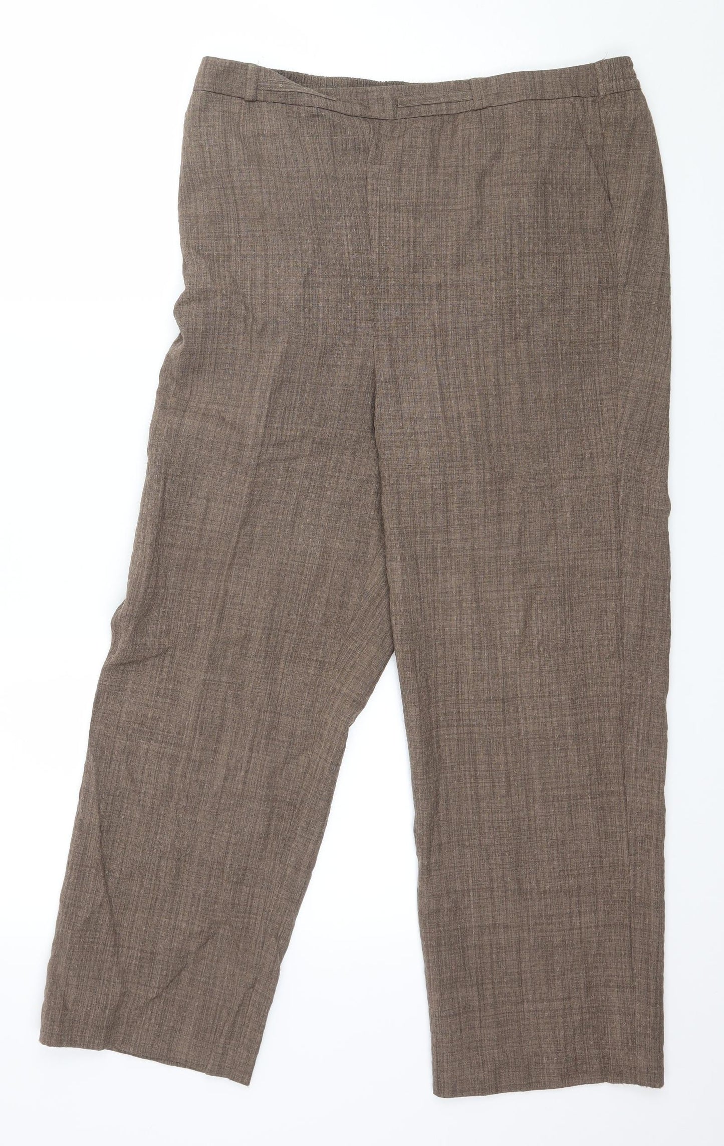 Honor Milburn Womens Brown   Trousers  Size 16 L25 in