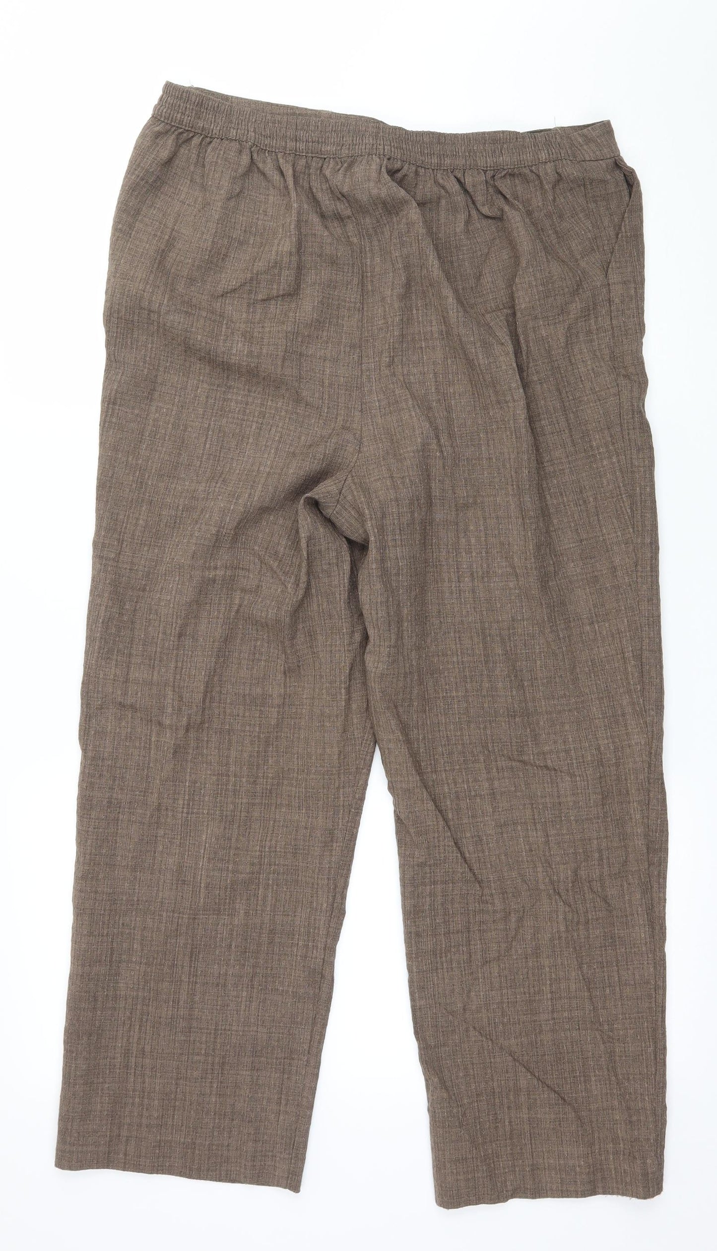 Honor Milburn Womens Brown   Trousers  Size 16 L25 in