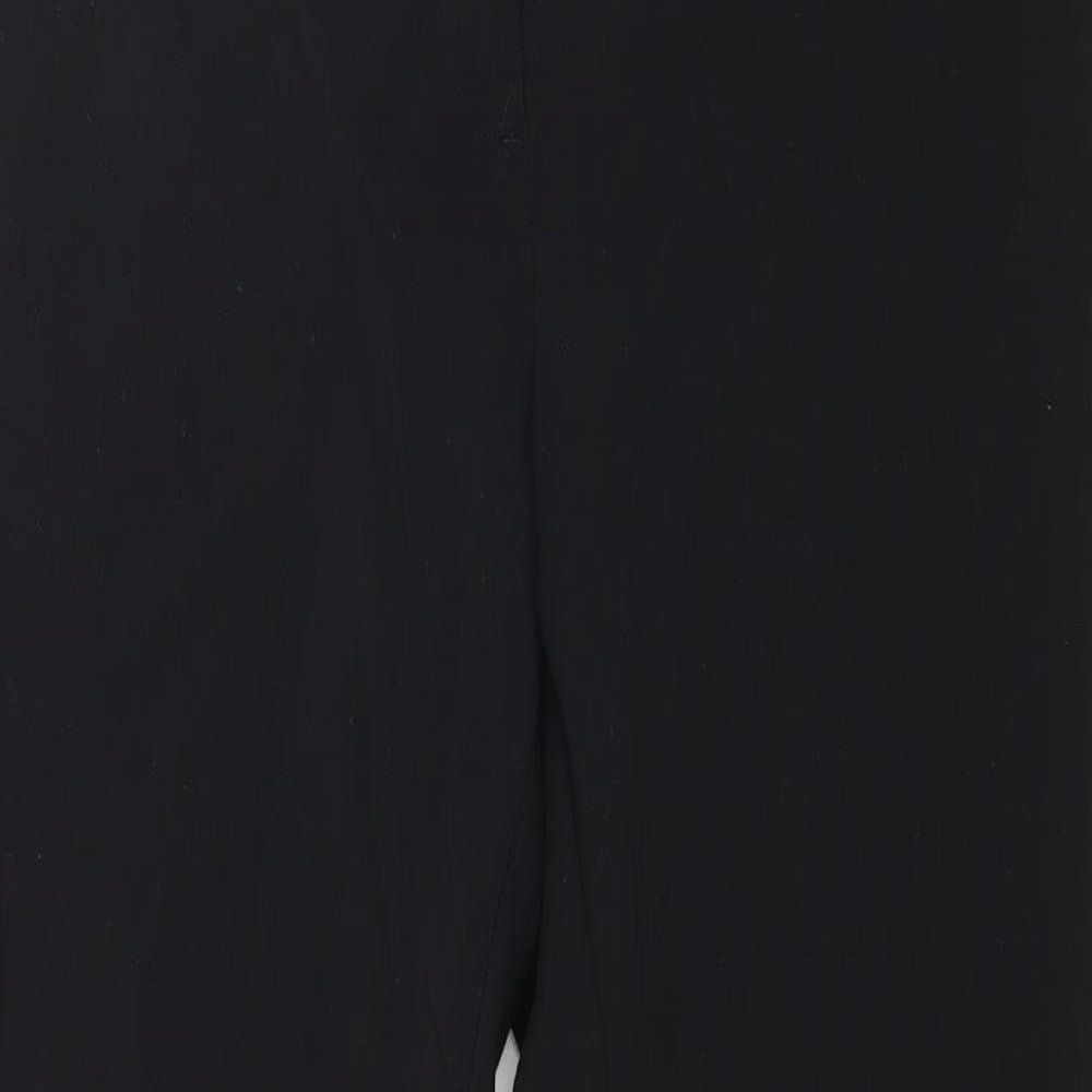 H&M Womens Black   Trousers  Size 10 L27 in
