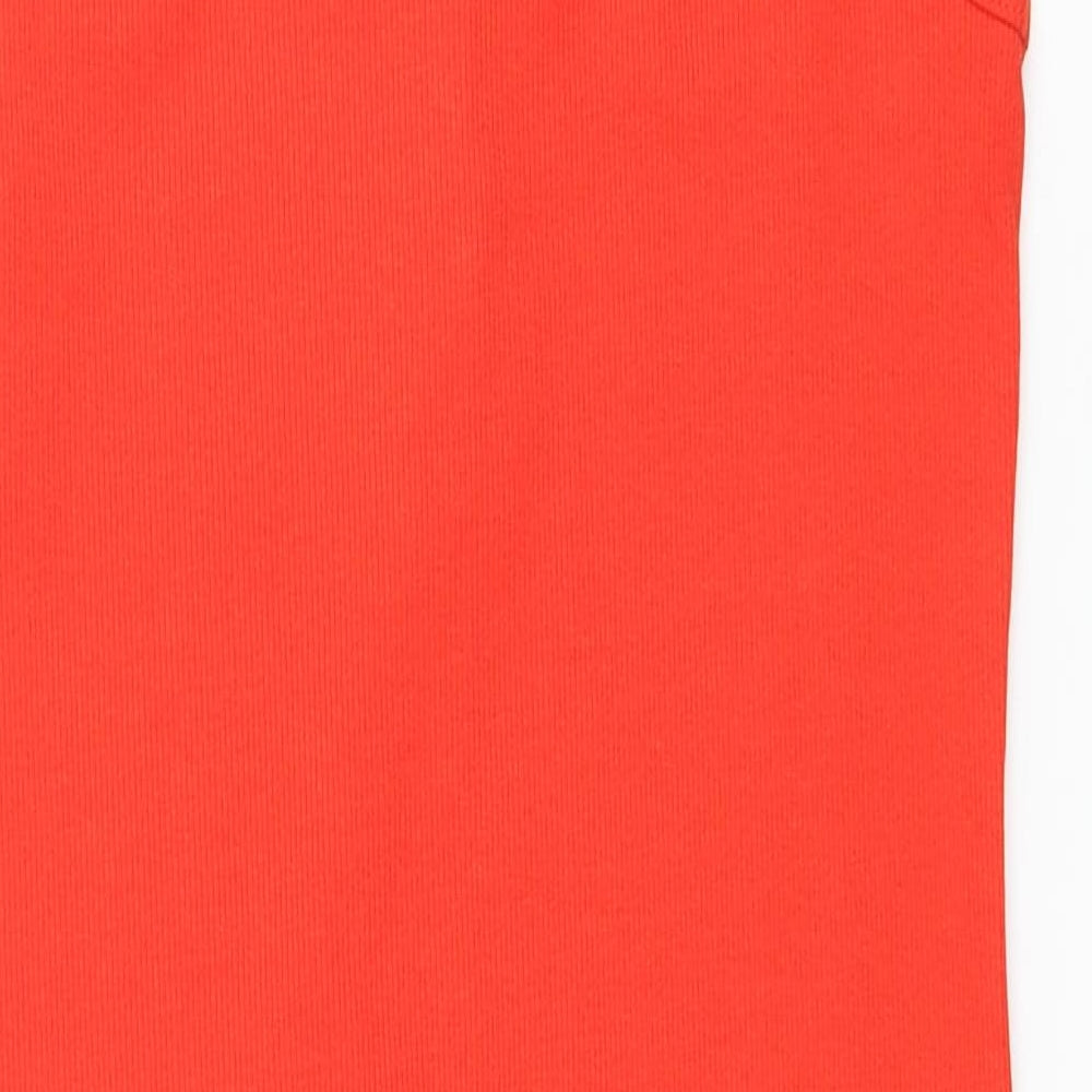 Zara Womens Red  Jersey Tank Dress  Size M