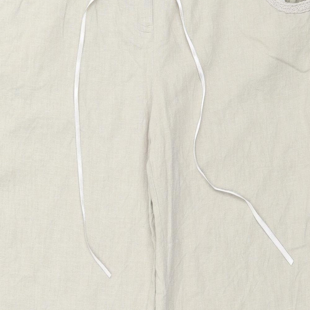 George Womens Beige   Trousers  Size 14 L29 in