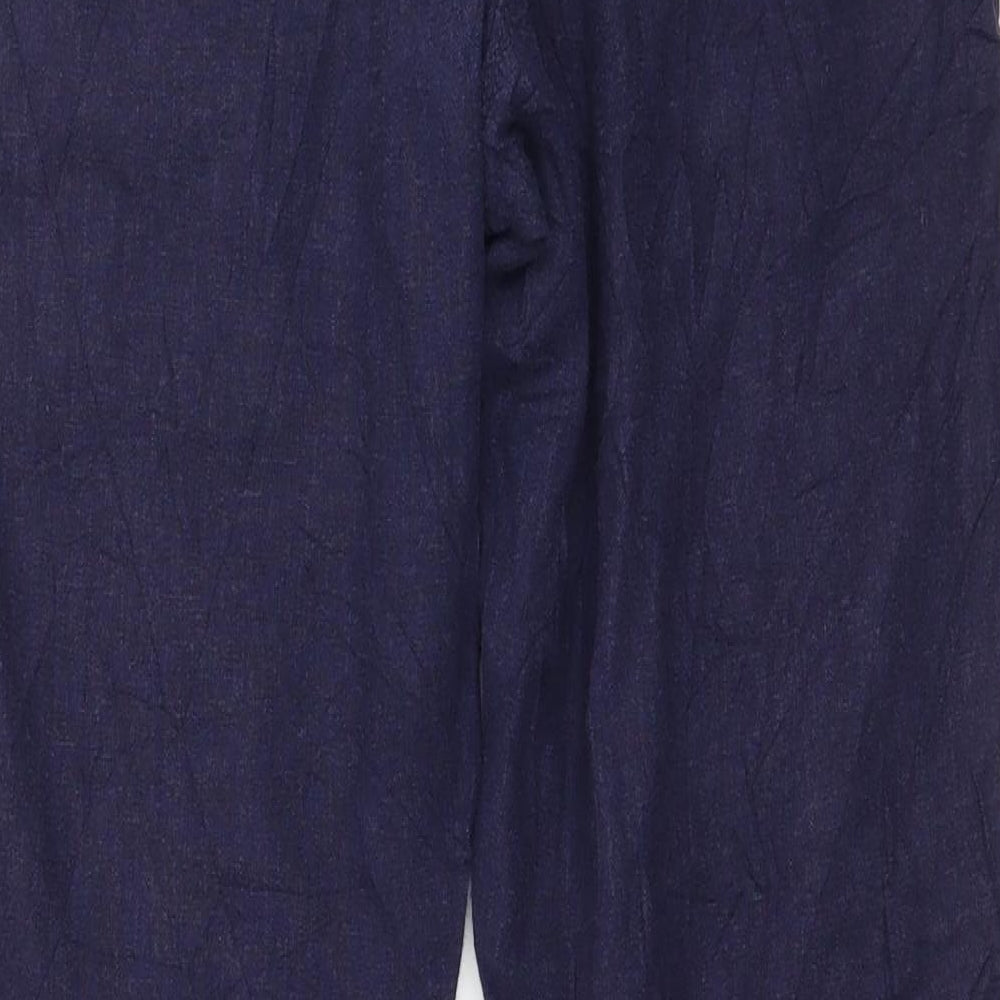Marks and Spencer Womens Blue   Trousers  Size 6 L27 in