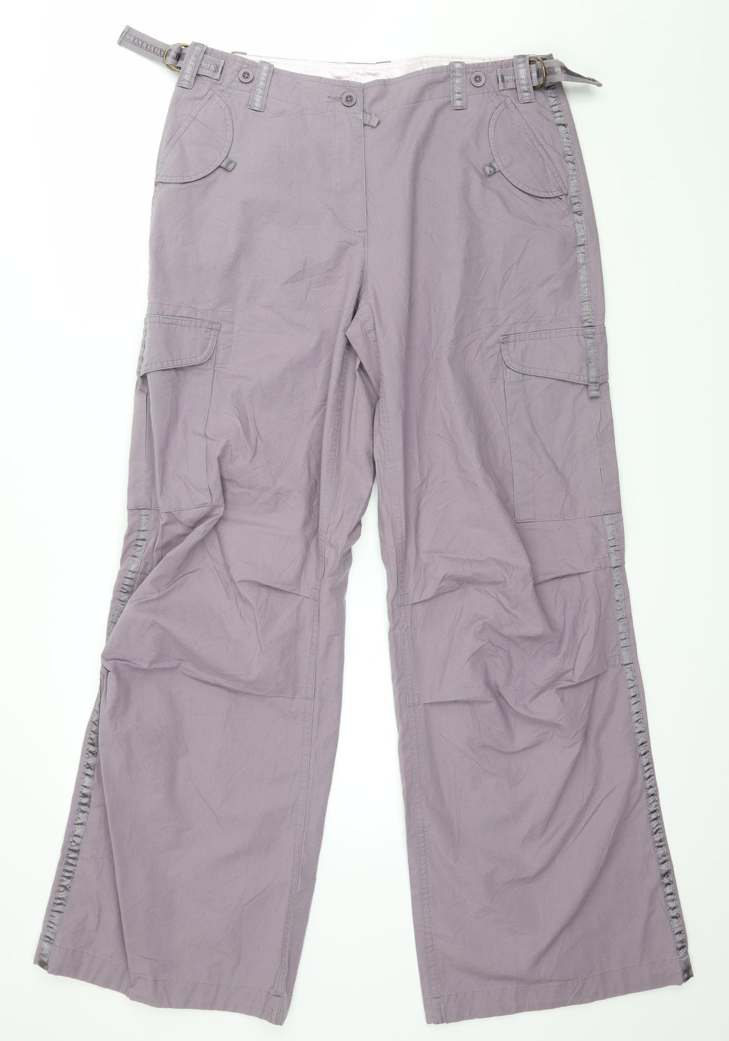 NEXT Womens Purple   Trousers  Size 14 L32 in