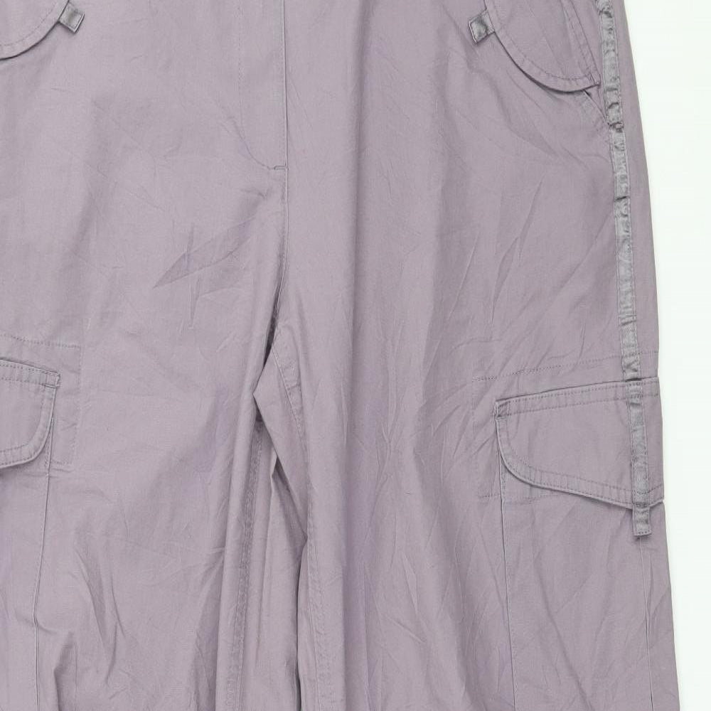 NEXT Womens Purple   Trousers  Size 14 L32 in
