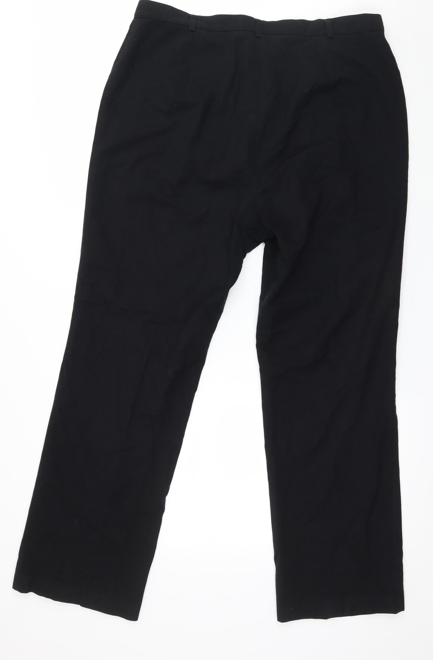 Marks and Spencer Womens Black   Trousers  Size 18 L29 in