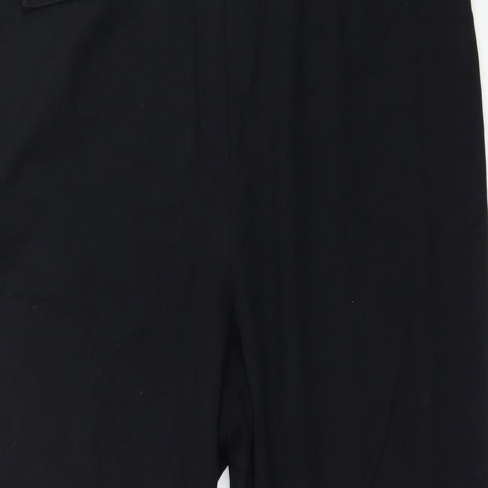 Marks and Spencer Womens Black   Trousers  Size 18 L29 in