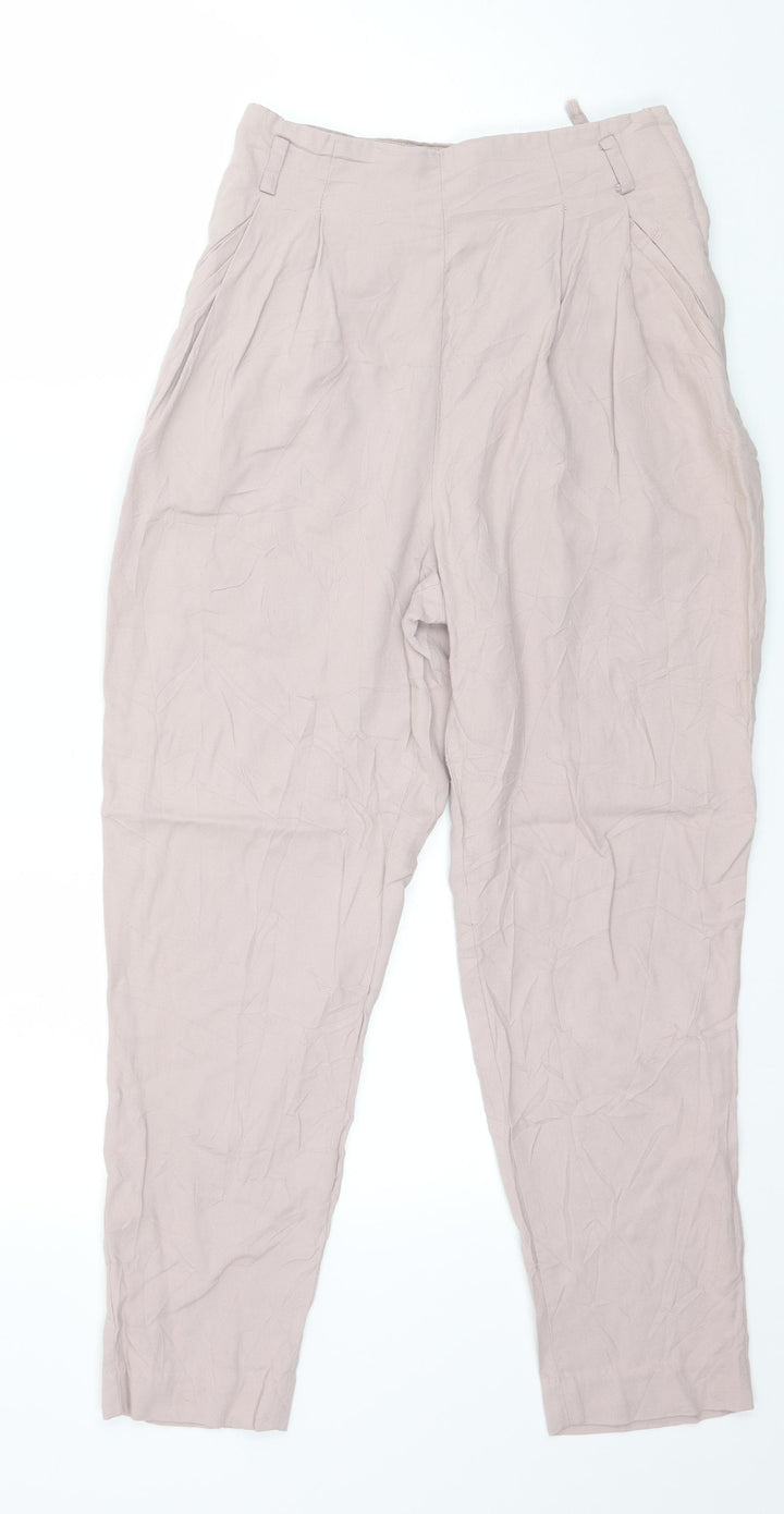 H&M Womens Pink   Trousers  Size 8 L23 in