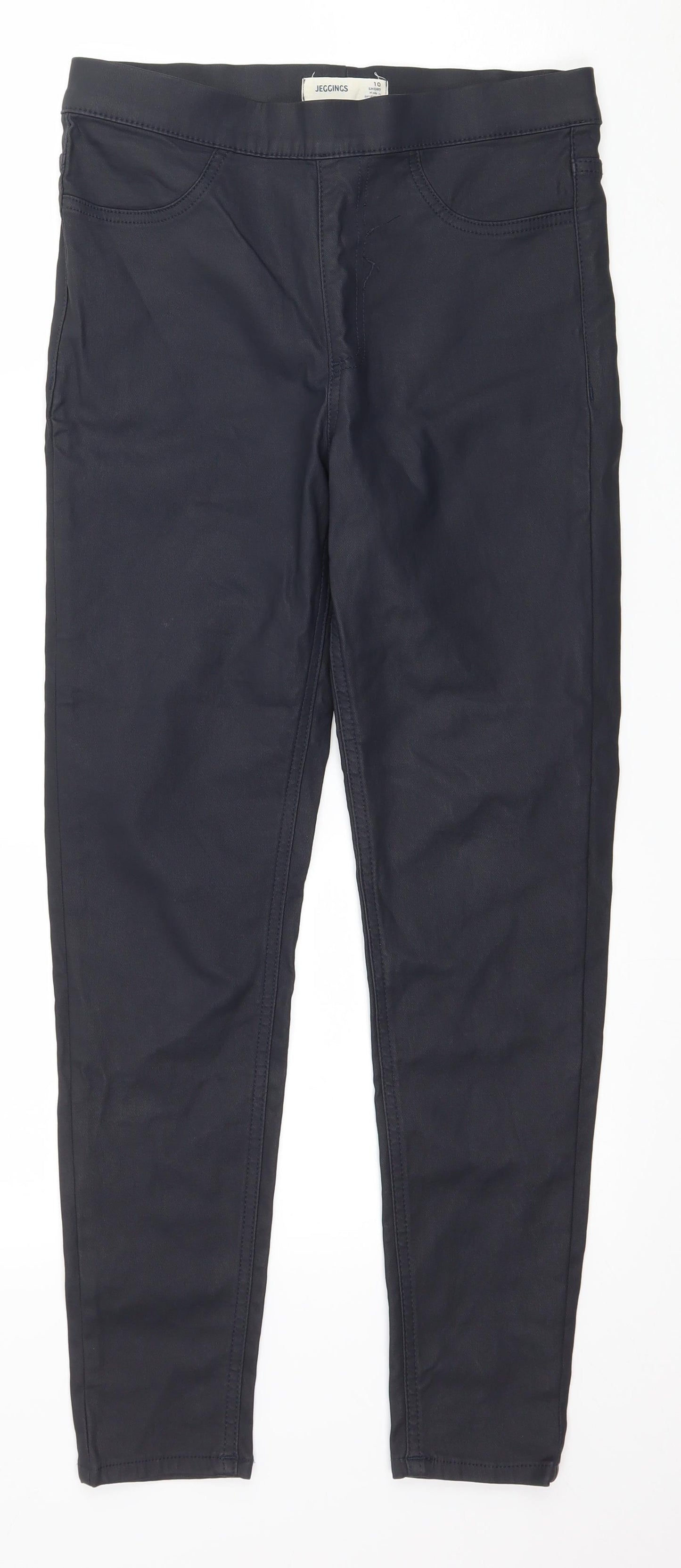 Marks and Spencer Womens Blue   Trousers  Size 10 L27 in
