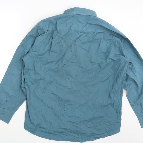 George Mens Green    Button-Up One Size