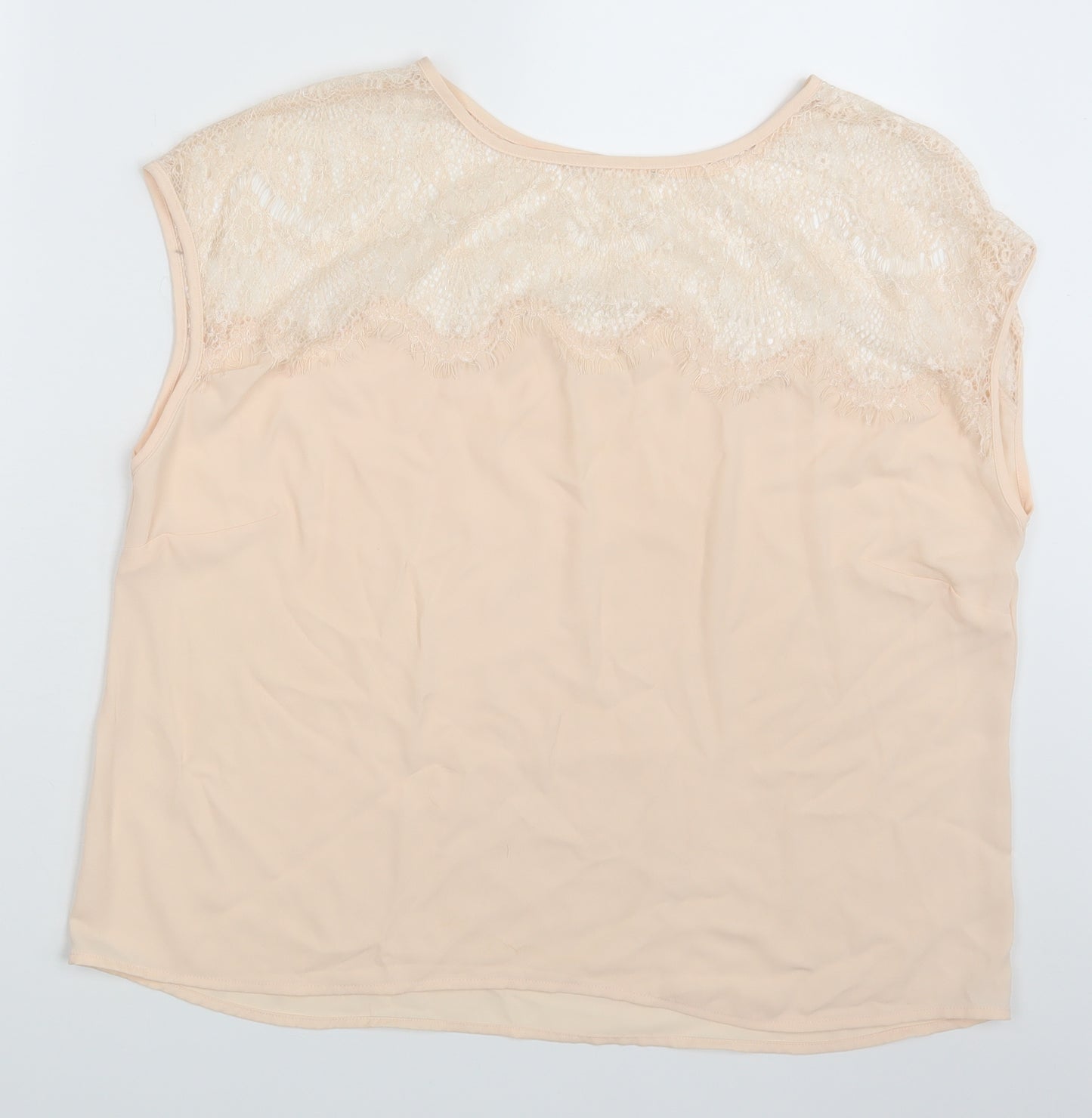 Preworn Womens Pink   Basic Blouse One Size