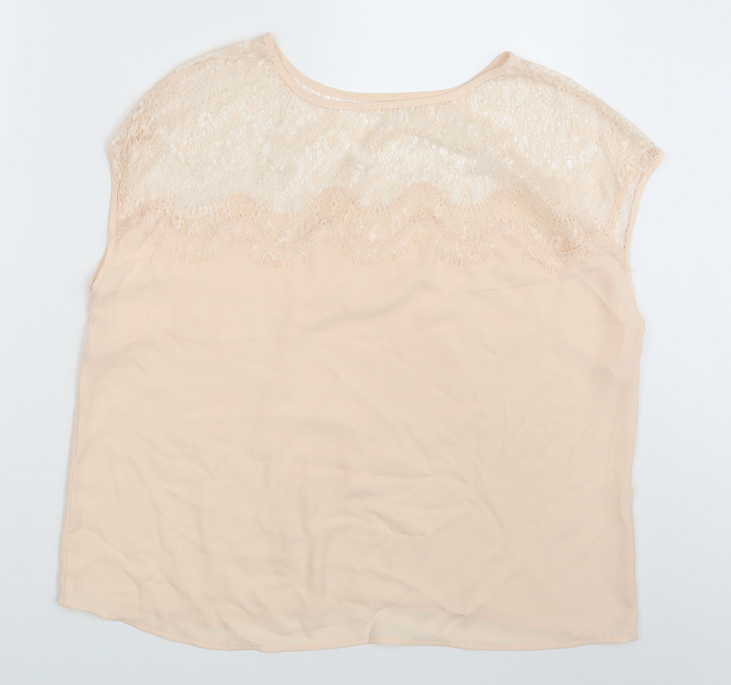 Preworn Womens Pink   Basic Blouse One Size