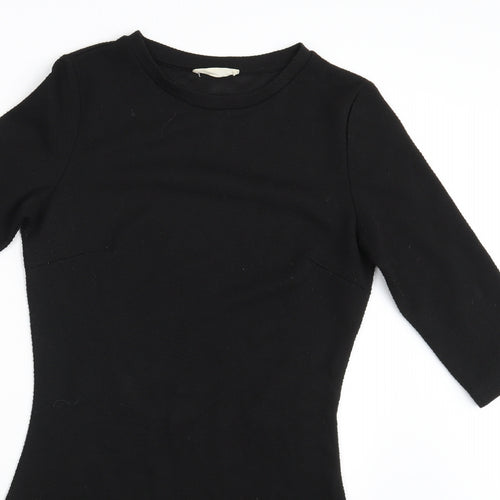 Mango Womens Black   Pencil Dress  Size M