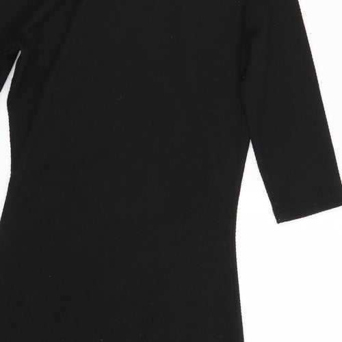 Mango Womens Black   Pencil Dress  Size M