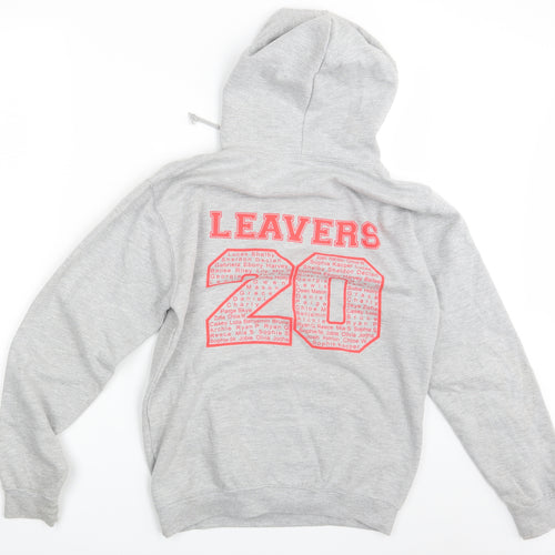 Justhoods Mens Grey   Pullover Hoodie Size S  - FTPS