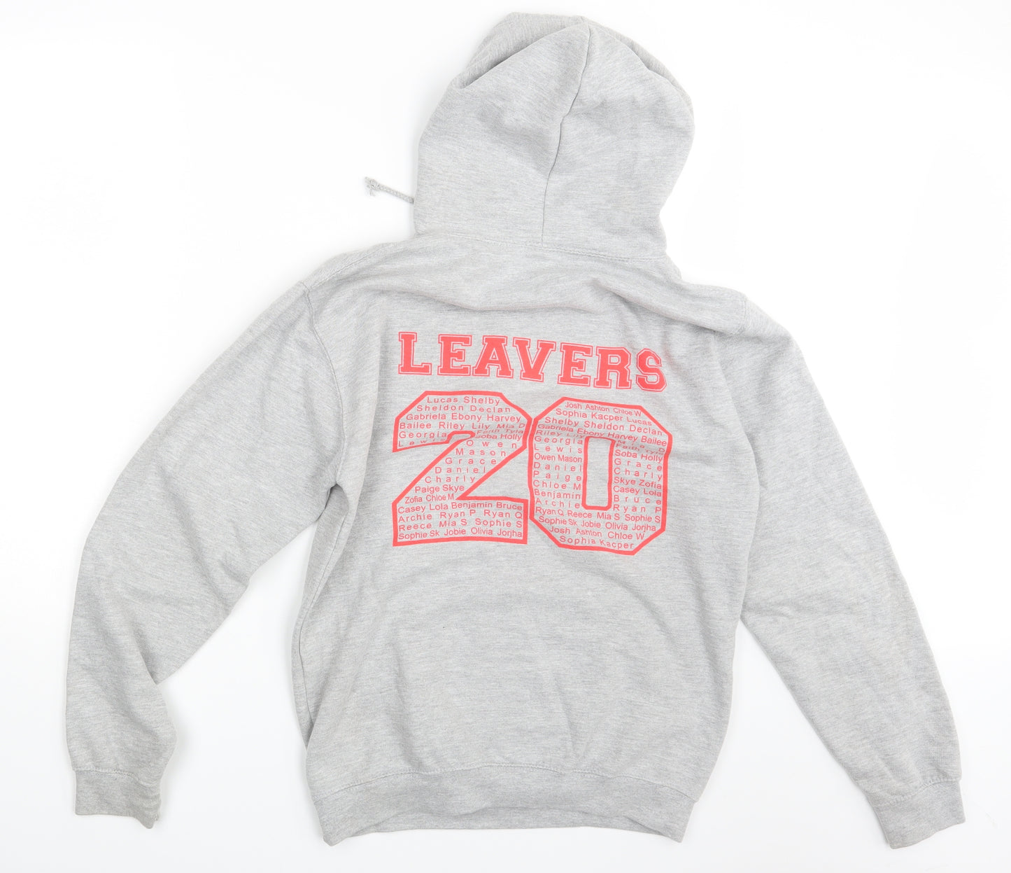 Justhoods Mens Grey   Pullover Hoodie Size S  - FTPS