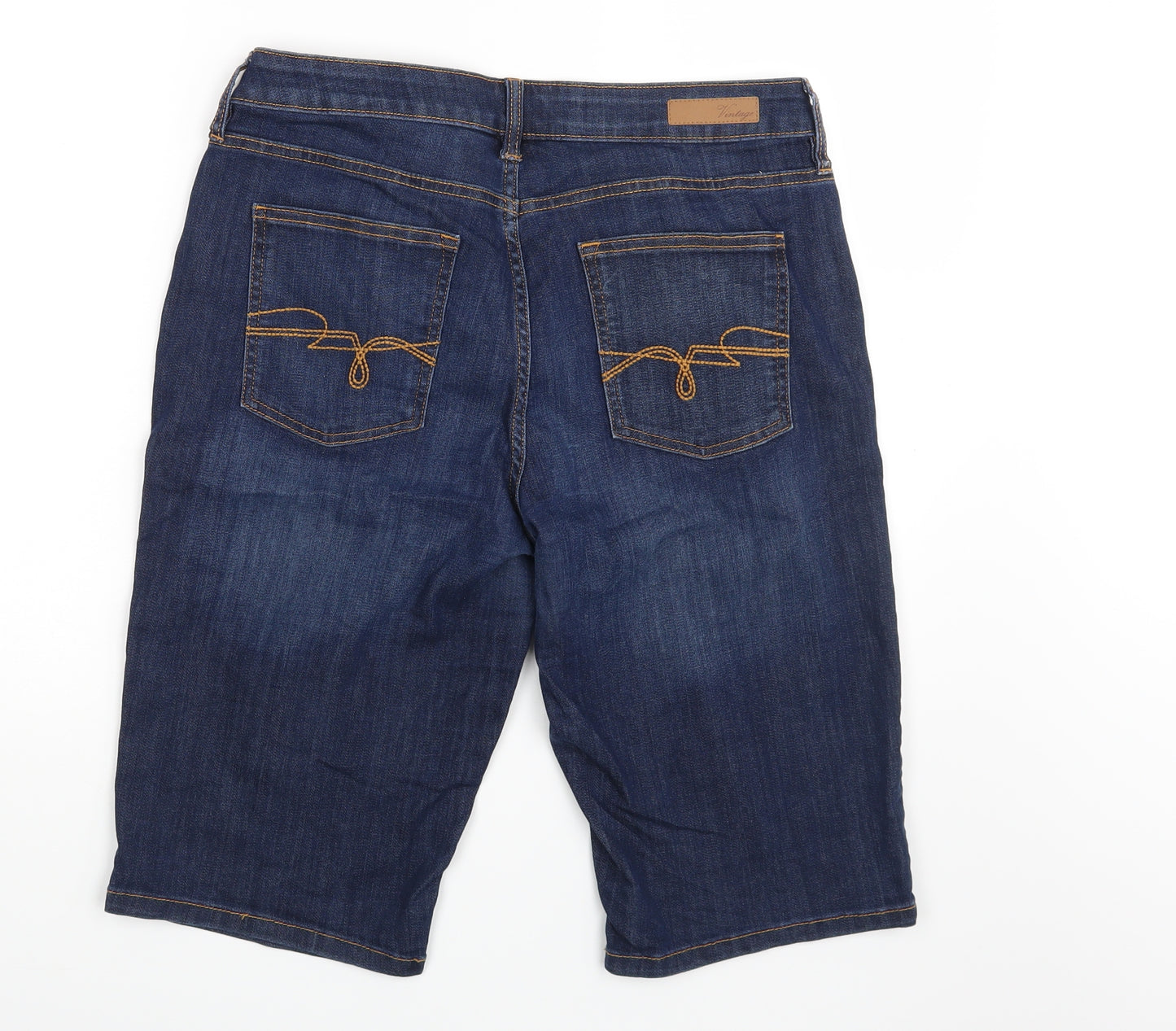 F&F Womens Blue   Chino Shorts Size 14