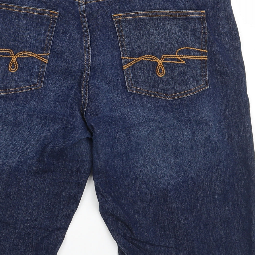 F&F Womens Blue   Chino Shorts Size 14