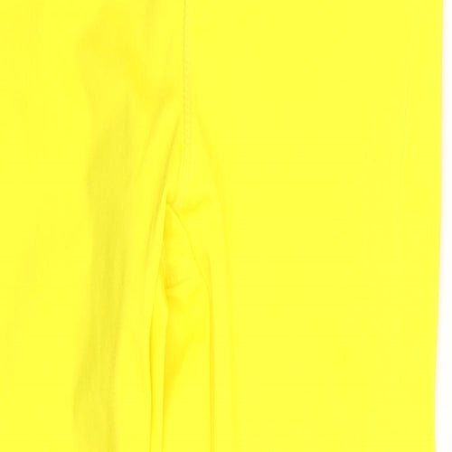ASOS Womens Yellow   Jegging Leggings Size 8 L24 in - Waist 22in