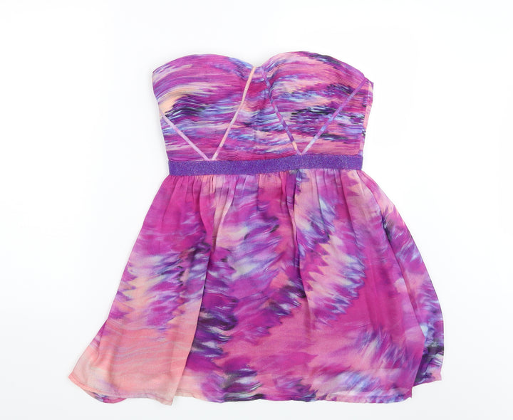 JS Boutique Womens Multicoloured Floral  Fit & Flare  Size 10
