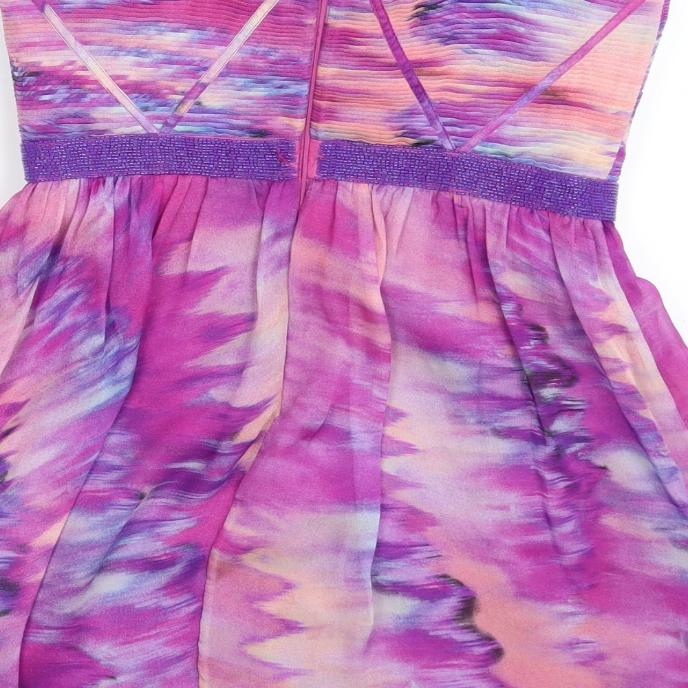 JS Boutique Womens Multicoloured Floral  Fit & Flare  Size 10