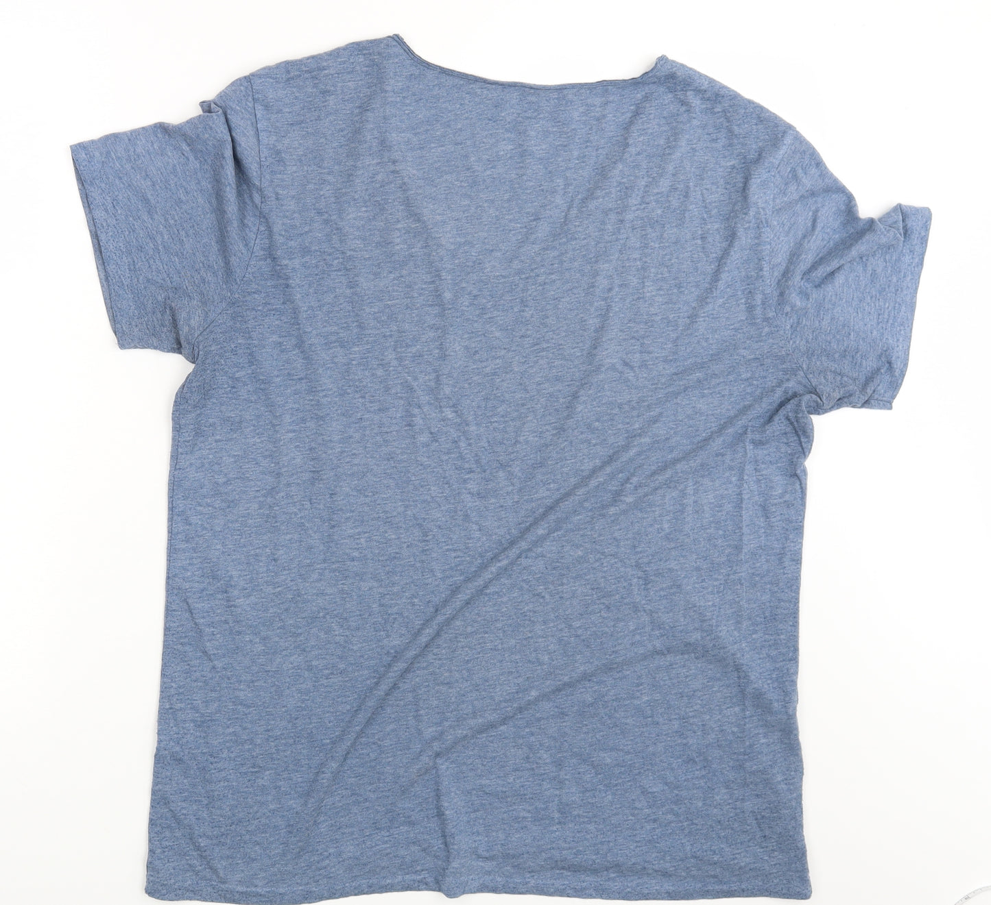 AllSaints Mens Blue    T-Shirt Size L