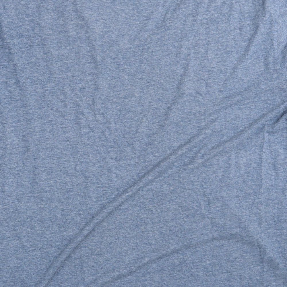 AllSaints Mens Blue    T-Shirt Size L