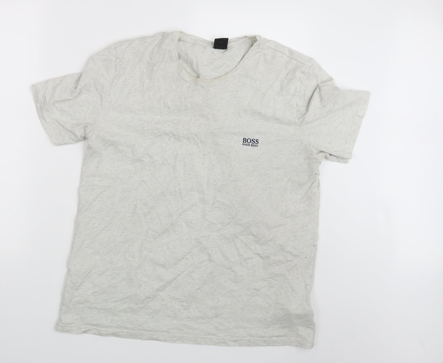 HUGO BOSS Mens Grey    T-Shirt Size L
