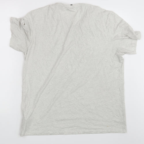 HUGO BOSS Mens Grey    T-Shirt Size L