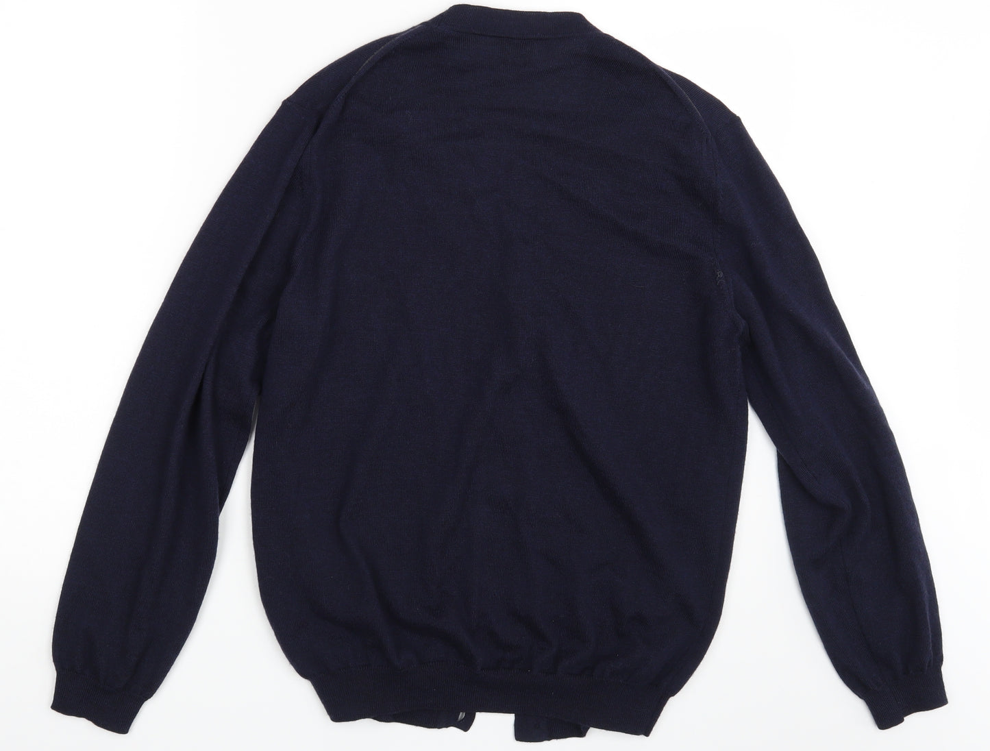 Pretty Green Womens Blue   Cardigan Jumper Size L