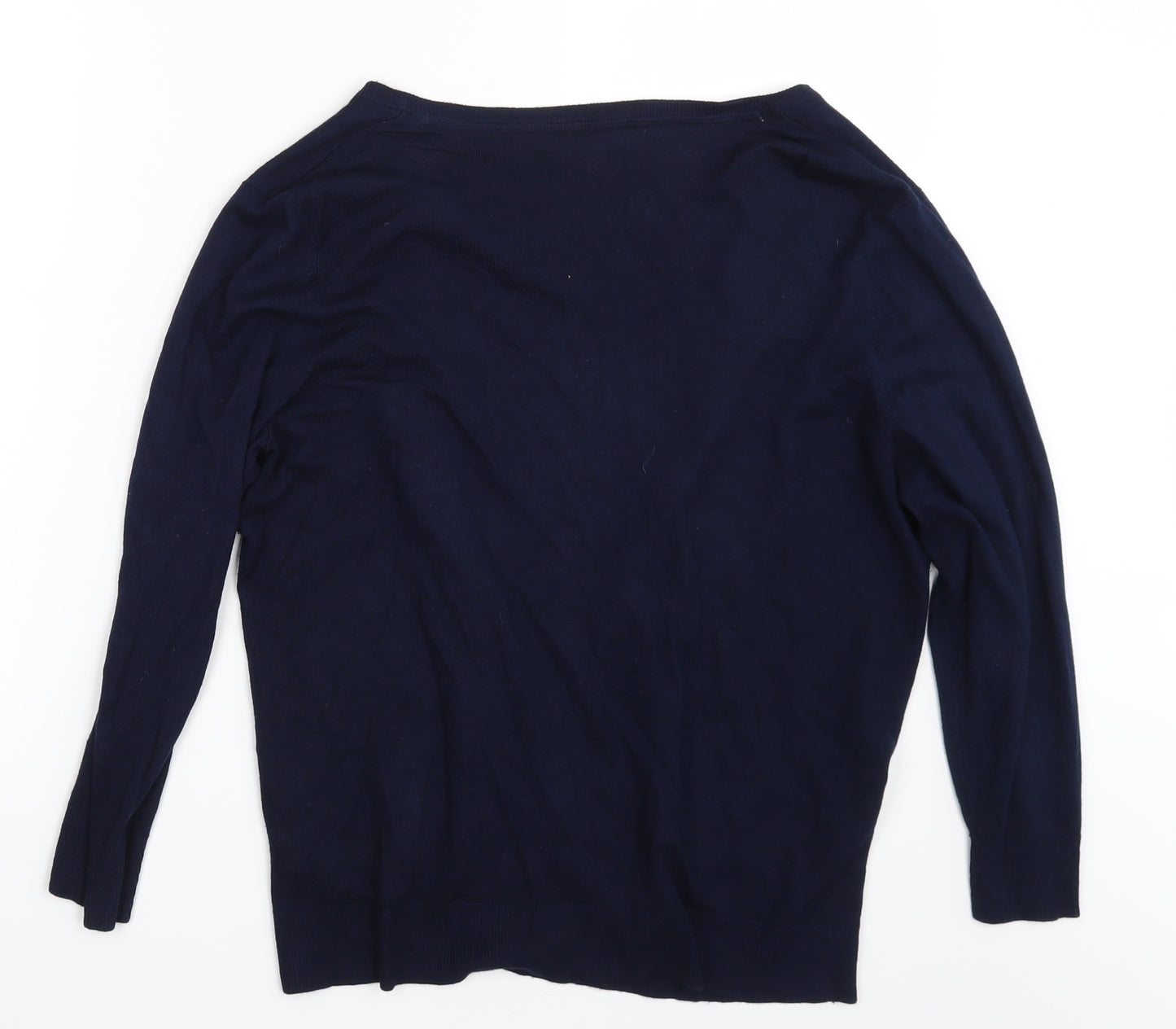Jasper Conran Womens Blue   Cardigan Jumper Size 16
