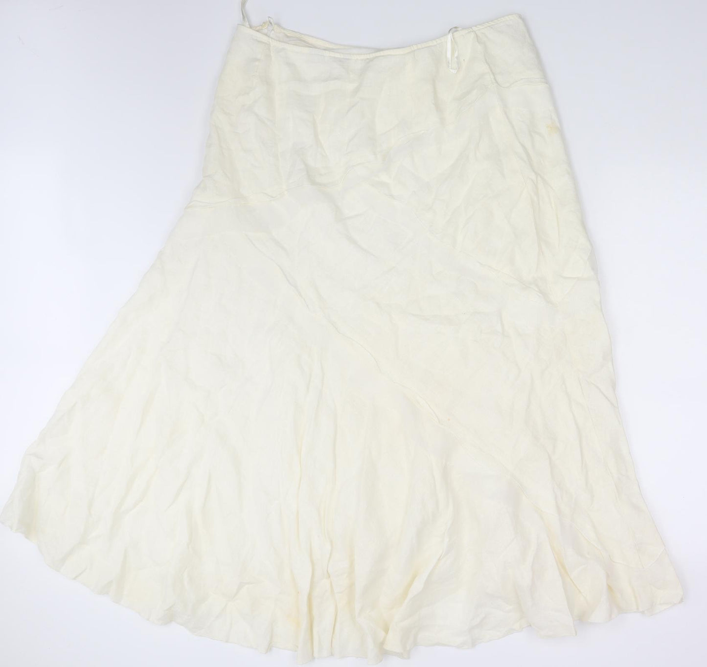 Per Una Womens Ivory   A-Line Skirt Size 16