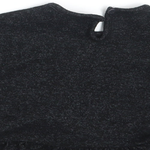 George Girls Grey   Pullover Jumper Size 3-6 Months