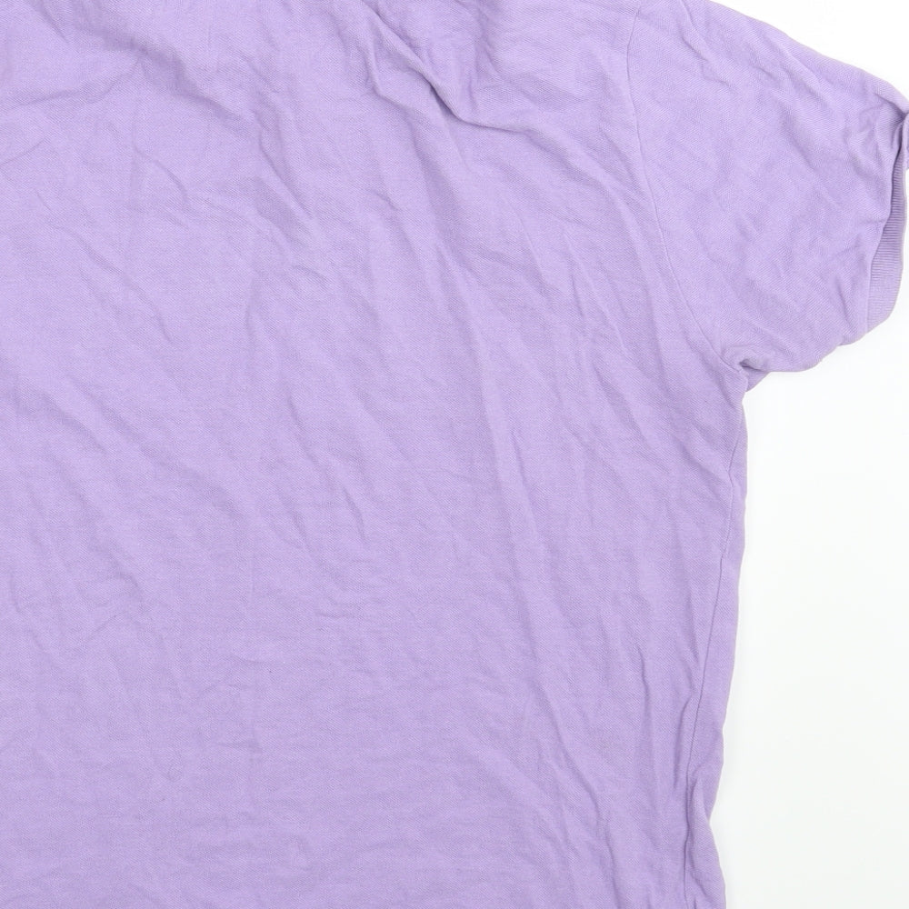 Primark Mens Purple    Polo Size L