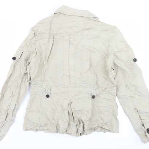 MNG Womens Beige   Jacket  Size L
