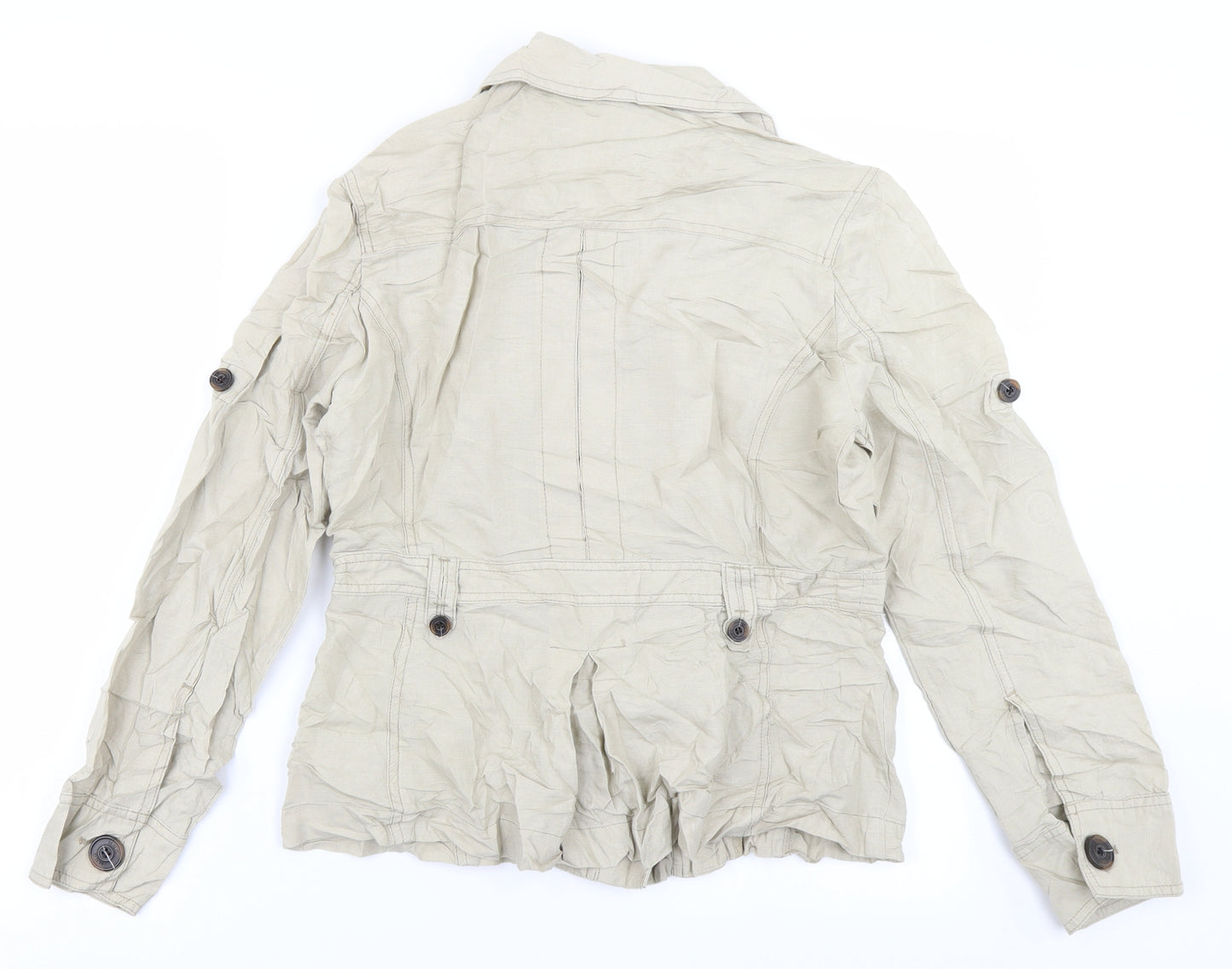 MNG Womens Beige   Jacket  Size L