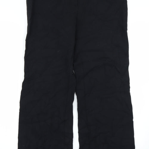 Marks & Spencer Womens Black   Trousers  Size 14 L25 in