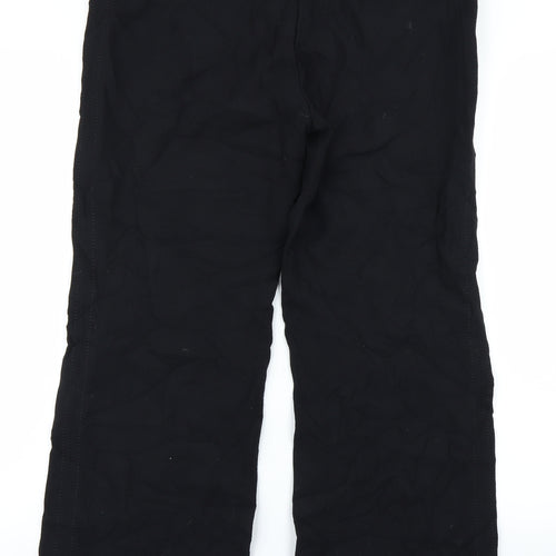 Marks & Spencer Womens Black   Trousers  Size 14 L25 in
