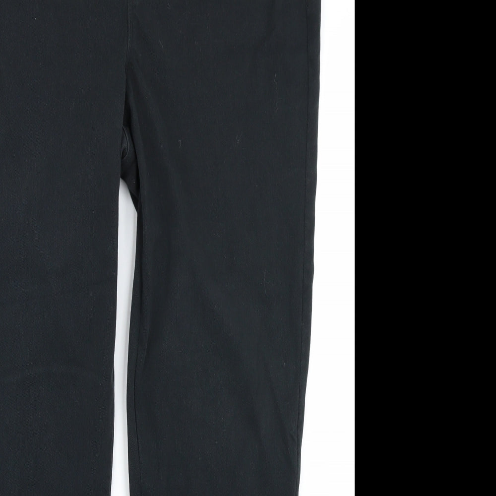 George Womens Black  Denim Jegging Jeans Size 16 L24 in