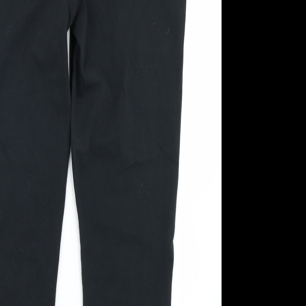 George Womens Black  Denim Jegging Jeans Size 16 L24 in