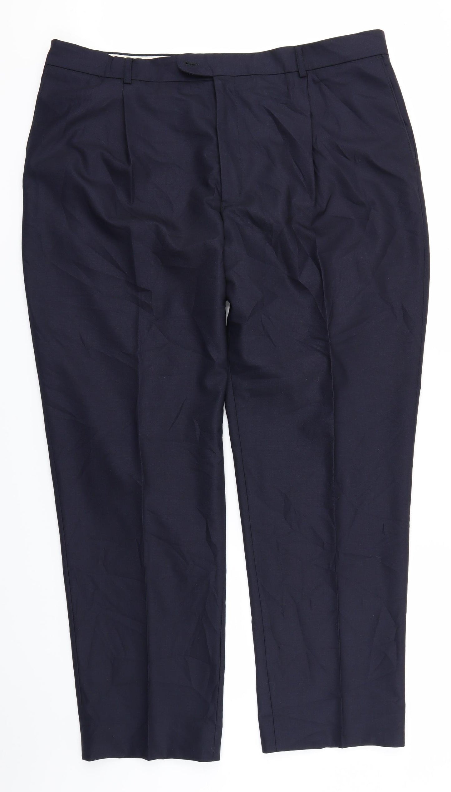 Blue Savanna Mens Blue   Trousers  Size 42 in L28 in