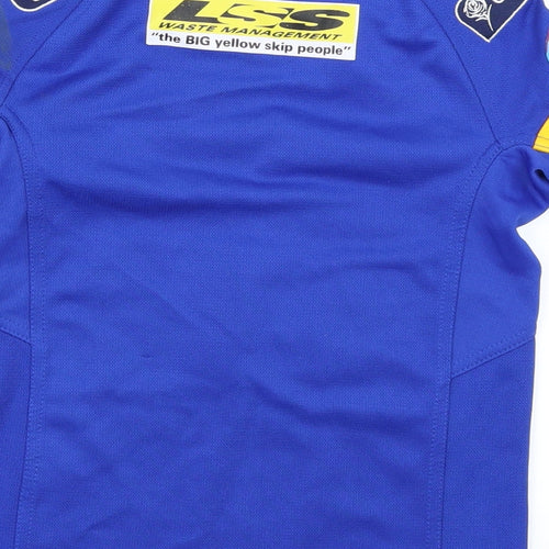 Leeds Rhinos Boys Blue   Basic T-Shirt Size 6 Years  - Leeds Rhinos Rugby