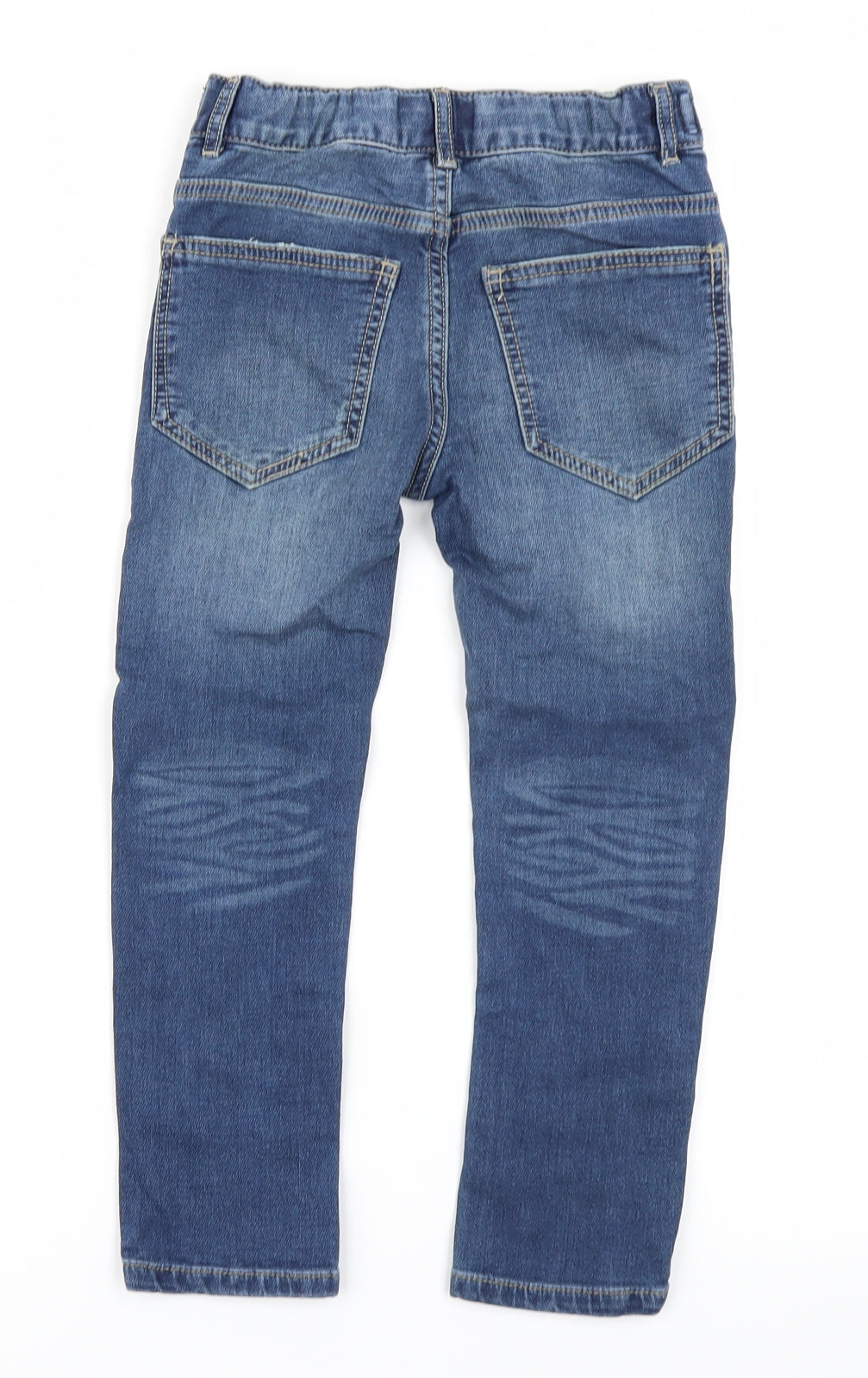 NEXT Boys Blue  Denim Straight Jeans Size 6 Years