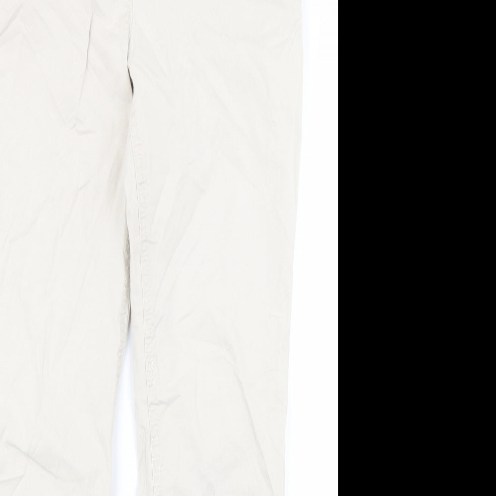 Boden Womens Beige   Chino Trousers Size 12 L26 in