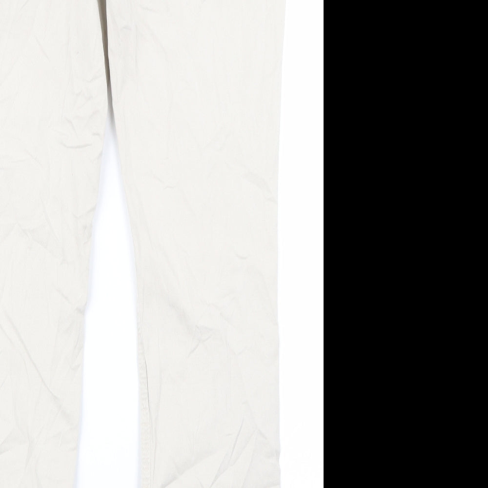 Boden Womens Beige   Chino Trousers Size 12 L26 in