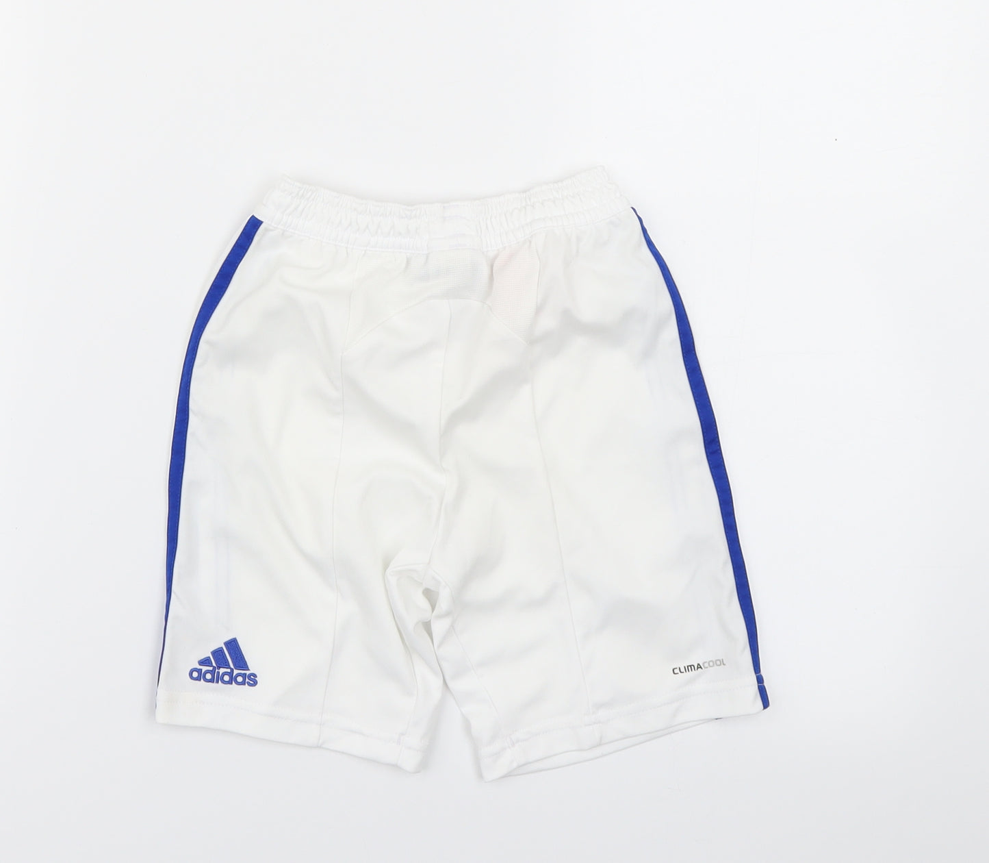 adidas Boys White   Utility Shorts Size 2-3 Years