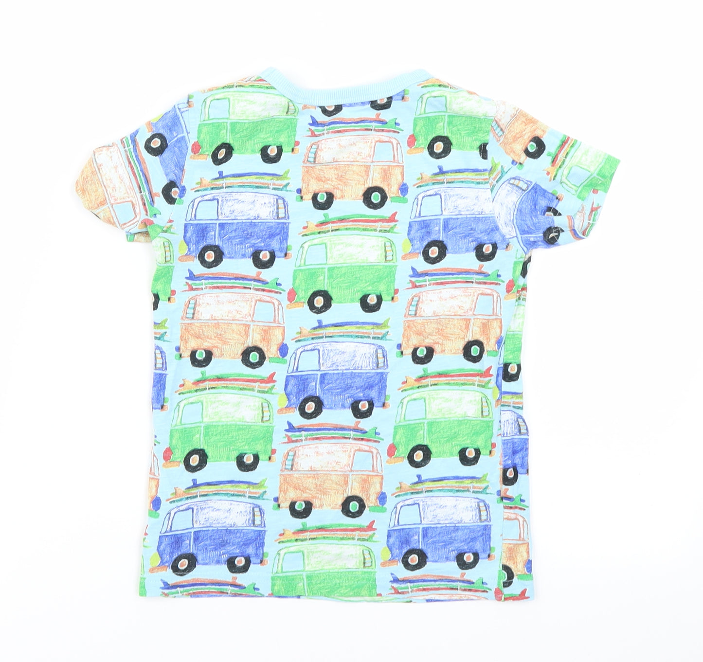 NEXT Boys Blue   Basic T-Shirt Size 3-4 Years  - Camper Van