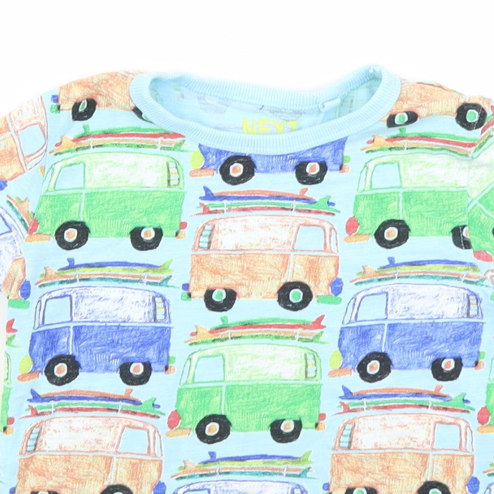 NEXT Boys Blue   Basic T-Shirt Size 3-4 Years  - Camper Van